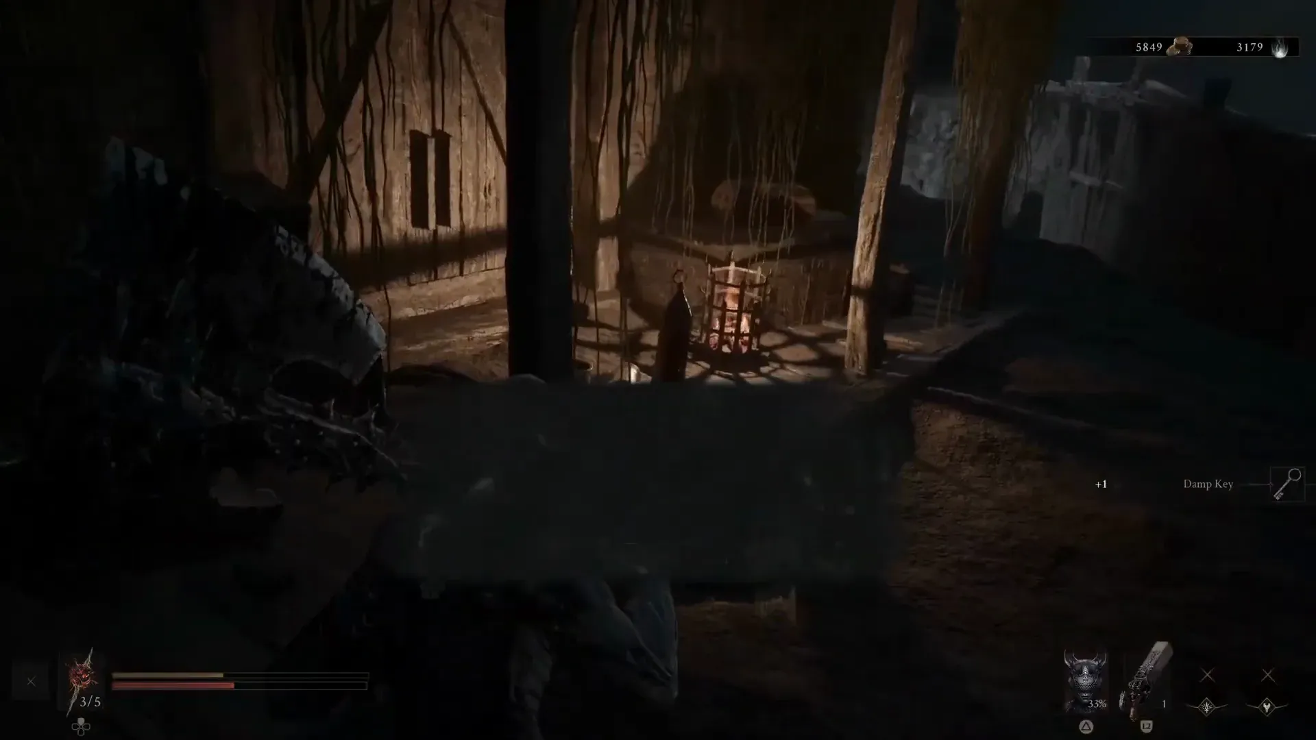 Damp Key pickup on the Crossbow dungeon path