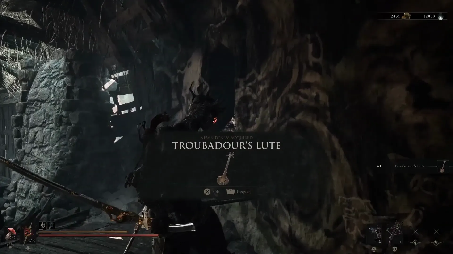 Troubadour's Lute acquired as a new sidearm