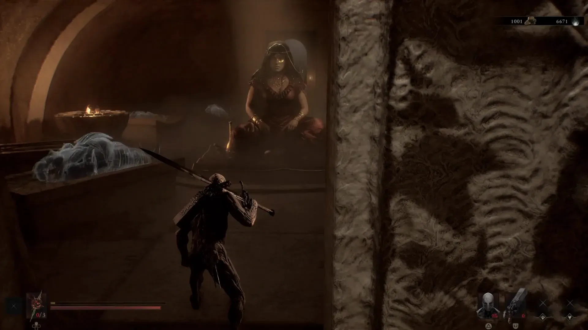The Marrowkeep hub after the prologue, where ova go into the siphon